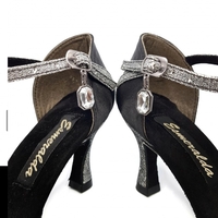 Cross Black Silver