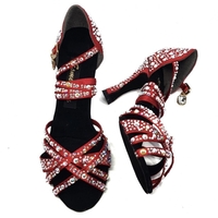 Rhinestone Red Shoes