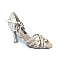 Rhinestone Shoes White