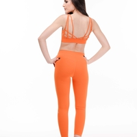 Спортен сет за фитнес Sunset Cross Back