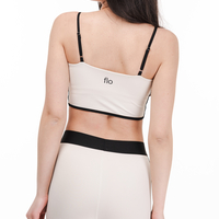 Сет за йога и пилатес Contrast Streamlined White and Black