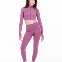 Сет за фитнес от три части Purple