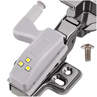 3 LED лампа за шкаф на панти 23025