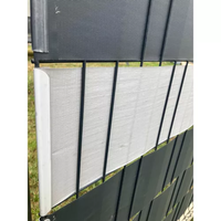 Оградна лента 19cmx35m 450g/m2 сива 23697