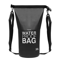 Водоустойчива чанта 30L черна 23568