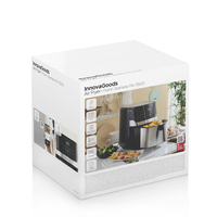 Фритюрник без Мазнина InnovaGoods Fryinn Pro 5500 Черен Неръждаема стомана 1700 W 5,5 L