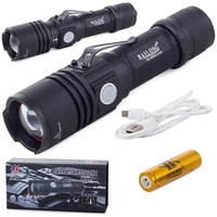 Военен фенер Bailong cree usb xm-l t6 w556