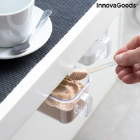 Подвижни Залепващи се Кухненски Контейнери Handstore InnovaGoods Опаковка от 2 единици