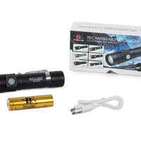 Bailong тактически led cree zoom фенер XM-L T6
