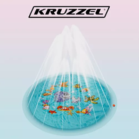 Водна постелка - фонтан 170см Kruzzel 23138
