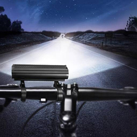 Велосипедна LED светлина предна задна usb батерия комплект кормило
