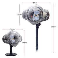 LED проектор Коледна диско топка