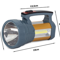 Фенерче szperacz power bank solar led xm-l l2 cob