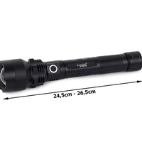 Bailong Tactical Strong LED XHP50 USB Zoom фенер