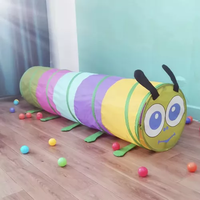 Детски тунел за игра - гъсеница Kruzzel 23926