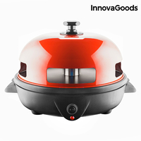 Фурна за Малки Пици с Рецептурник Presto! InnovaGoods 700W Червена Черна