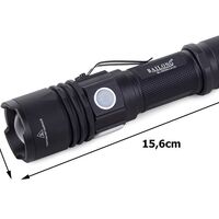 Военен фенер Bailong cree usb xm-l t6 w556