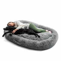 Антистресово легло за домашни любимци и хора Cloft InnovaGoods XXL Grey