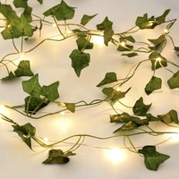 Изкуствен бръшлян + LED Gardlov 24538