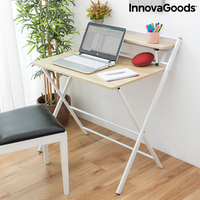 Сгъваемо бюро с рафт Tablezy InnovaGoods