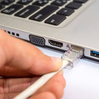 Lan cat6 rj45 усукана двойка Ethernet 5m мрежов кабел