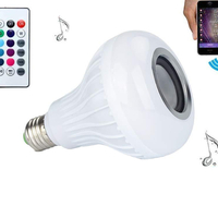 Цветно rgb led bluetooth дистанционно управление за високоговорител