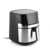 Фритюрник без Мазнина InnovaGoods Fryinn Pro 5500 Черен Неръждаема стомана 1700 W 5,5 L