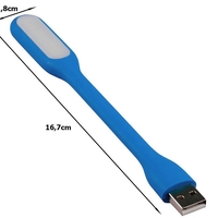 Usb силиконова лампа за pc 6 led лаптоп силна