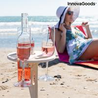Преносима сгъваема маса за вино за открито Winnek InnovaGoods