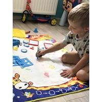 Подложка за водно рисуване XXL100x80 см комплект 22443