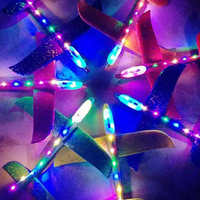 47 см осветление led глобус стиропен самолет голям