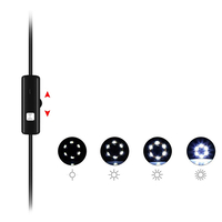 Камера за инспекция на ендоскоп android PC usb 5m led