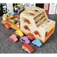Дървена игра камион  7в1 Kruzzel 22652