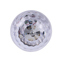 Rgb led крушка въртяща се е27 диско топка