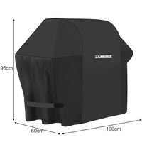 Капак за скара 100х60х95см Kaminer 21074