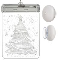 Витраж LED 3D- коледна елха