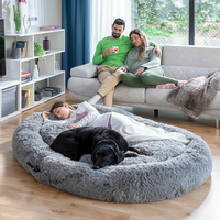 Антистресово легло за домашни любимци и хора Cloft InnovaGoods XXL Grey