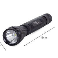 Тактическо фенерче Led 10w батериен шнур