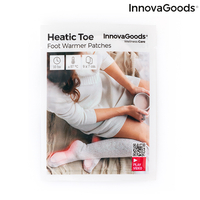 Подложки за затопляна на краката Heatic Toe InnovaGoods (опаковка от 10)
