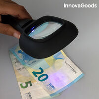 Лупа с Ултравиолетова LED Светлина 3X InnovaGoods
