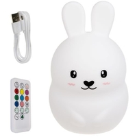 RGB нощна лампа с дистанционно управление - заек