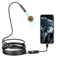 Камера за инспекция на ендоскоп android PC usb 5m led