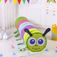 Детски тунел за игра - гъсеница Kruzzel 23926