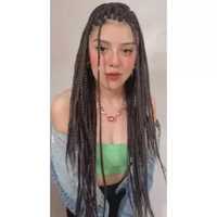 Синтетични плитки за коса кафяви Soulima 23567