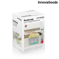 Дозатор за сапун 2 в 1 за мивка Pushoap InnovaGoods