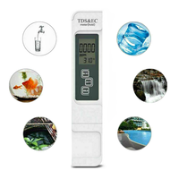 Тестер за твърдост на водата tds ec osmosis temp