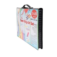 Комплект за боядисване в куфар 168бр черен