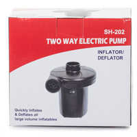 Електрическа помпа за надуваем матрак 230v / 12v