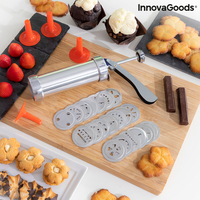 Машина за Приготвяне на Бисквити и Сладкарски Ръкав 2 в 1 Prekies InnovaGoods