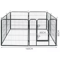 Заграждение за животни - клетка 80х80см Malatec 23769